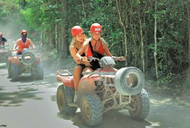 Tours in Cancún and Riviera Maya Atv Double And Cenote 